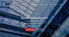 Desktop Screenshot of actionconference.com